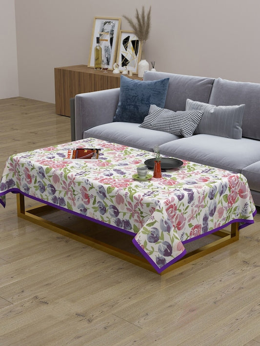 Cotton Table Cloth 40X60 Inches - 4 Seater Dining Table/Centre Table
