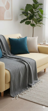 Bohemian Cotton Throw - 55X70 Inches