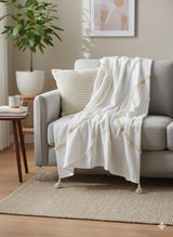 Bohemian Cotton Throw - 55X70 Inches