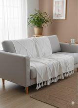 Bohemian Cotton Throw - 55X70 Inches