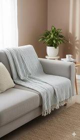 Bohemian Cotton Throw - 55X70 Inches