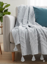 Bohemian Cotton Throw - 55X70 Inches