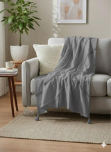 Bohemian Cotton Throw - 55X70 Inches