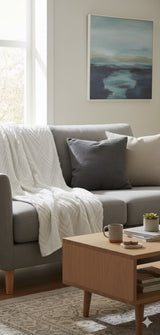 Bohemian Cotton Throw - 55X70 Inches
