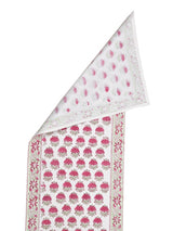 Handblock printed Table runner - 12X70 inch