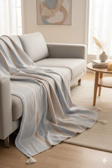Bohemian Cotton Throw - 55X70 Inches