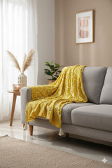 Bohemian Cotton Throw - 55X70 Inches