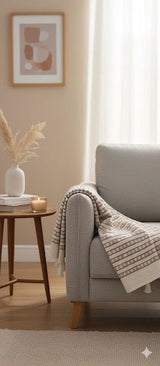 Bohemian Cotton Throw - 55X70 Inches