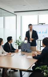 Tote Bag with set of 3 Pouches