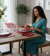 Napkin Set of 6 with Potli Bag