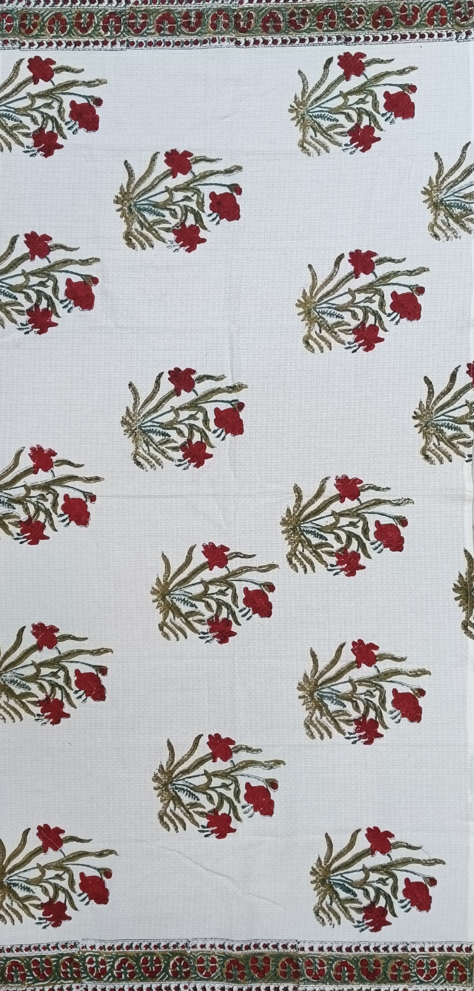 Gift Set - Handblock Printed Towels - 1 Bath + 2 Hand Towels