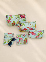 Set of 5 Utility Pouches (3 Makeup Pouches, 1 Sunglass Pouch, 1 Sanitary Napkin Pouch)