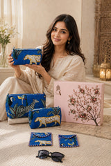 Set of 5 Utility Pouches (3 Makeup Pouches, 1 Sunglass Pouch, 1 Sanitary Napkin Pouch)