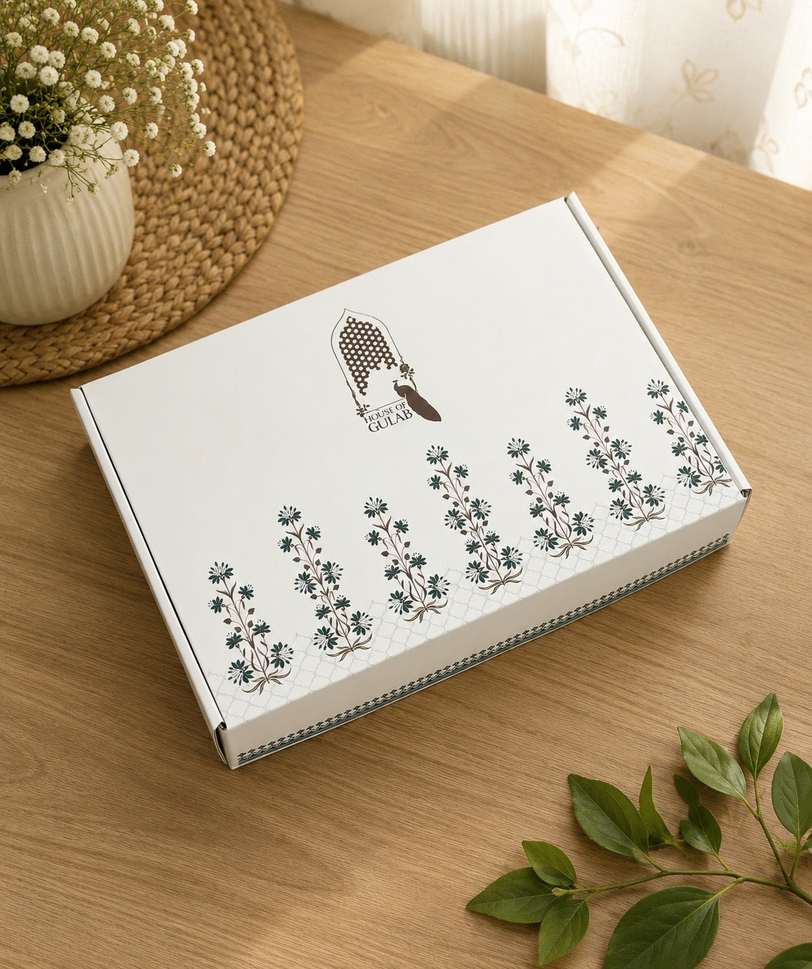 Bedsheet Value Gift Box | 1 Double Bedsheet & 2 Pillow Covers