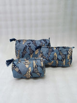 Cotton Tote Bag with Zip & Pouch Combo