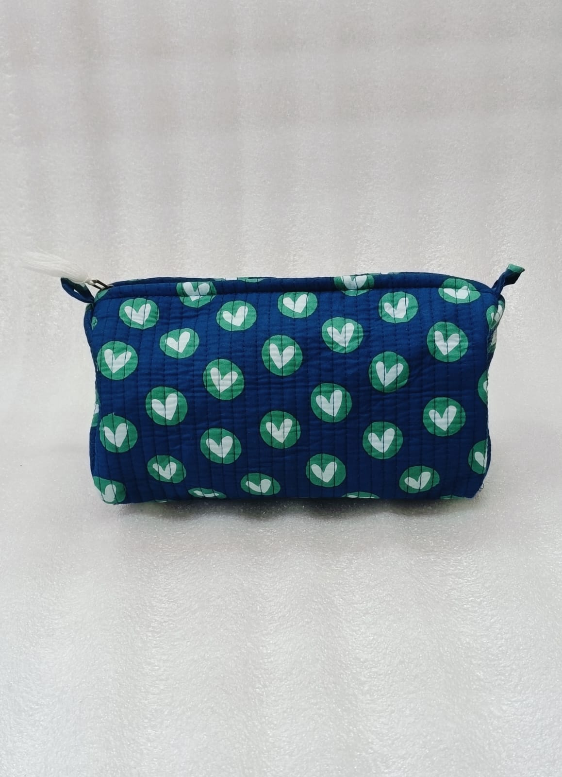Set of 3 cosmetic bag/pouches with waterproof lining
