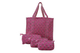 Tote Bag with set of 3 Pouches