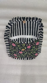 Handcrafted Quilted Wallet Clutch for Women - Passport, Card & Cash Holder