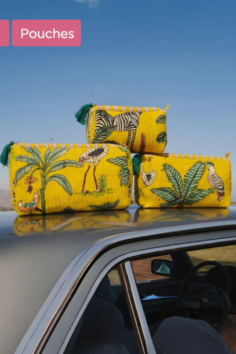🎁 FREEBIE - Set of 3 Pouches - Assorted Print