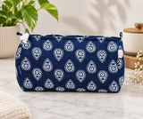 Set of 3 cosmetic bag/pouches with waterproof lining