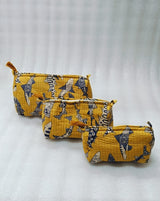 Tote Bag with set of 3 Pouches