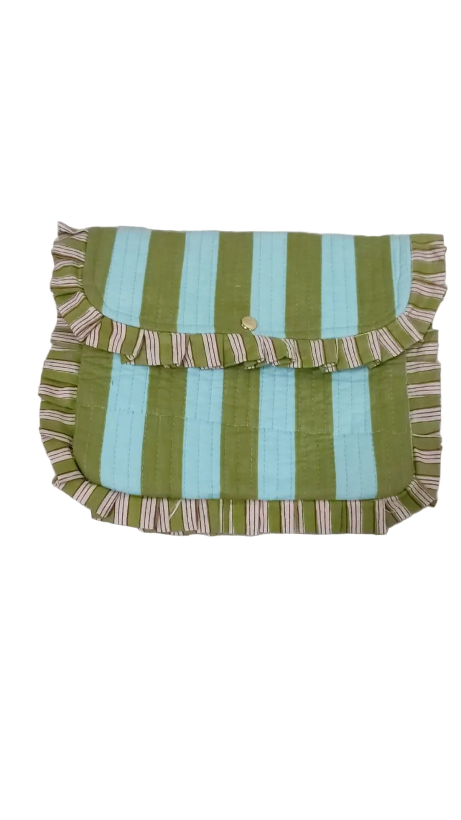 Handcrafted Quilted Wallet Clutch for Women - Passport, Card & Cash Holder