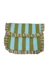 Handcrafted Quilted Wallet Clutch for Women - Passport, Card & Cash Holder
