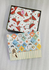 Kids Bathrobe and Bath-towel Gift Set with Box | 4-13 years