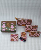 Set of 5 Utility Pouches (3 Makeup Pouches, 1 Sunglass Pouch, 1 Sanitary Napkin Pouch)