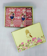 Diwali Value Gift Box | 1 Double Bedsheet & 2 Wall Hangings