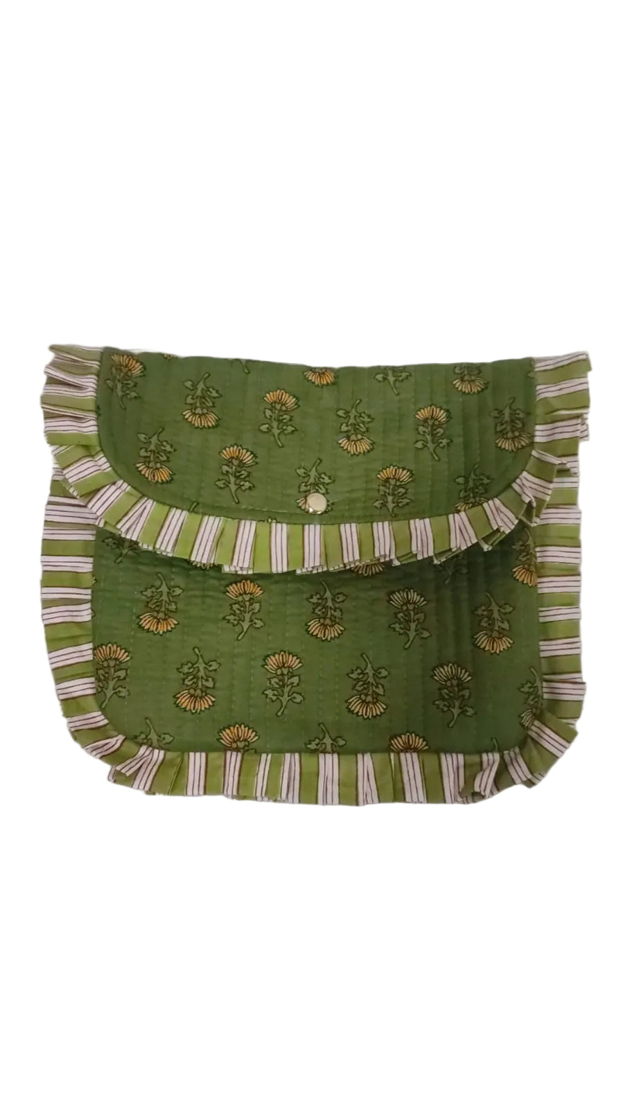 Handcrafted Quilted Wallet Clutch for Women - Passport, Card & Cash Holder