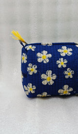 Set of 3 cosmetic bag/pouches with waterproof lining