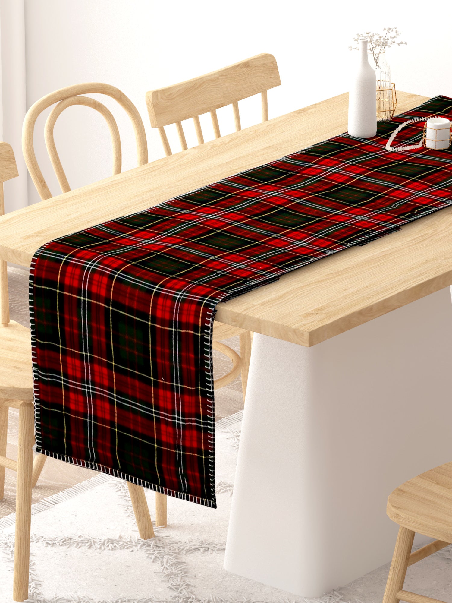 Cotton Table runner - 15X71 inches