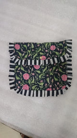 Handcrafted Quilted Wallet Clutch for Women - Passport, Card & Cash Holder