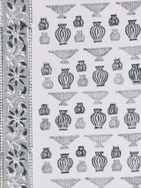 Handblock printed Table runner - 12X70 inch