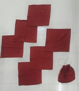 Napkin Set of 6 with Potli Bag