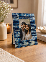Gift Box with Handblock Printed Gifting Hamper – Photo Frame, Keychain, Sunglasses Pouch & Diary Set