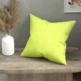 Handmade cotton applique work cushion cover - 16 X16 Inches