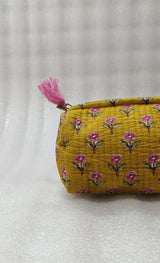 Set of 3 cosmetic bag/pouches with waterproof lining