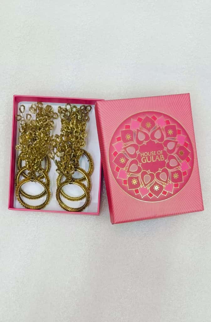 Handcrafted Fancy Beaded Napkin Ring Set of 6 – Perfect for Dining & Parties