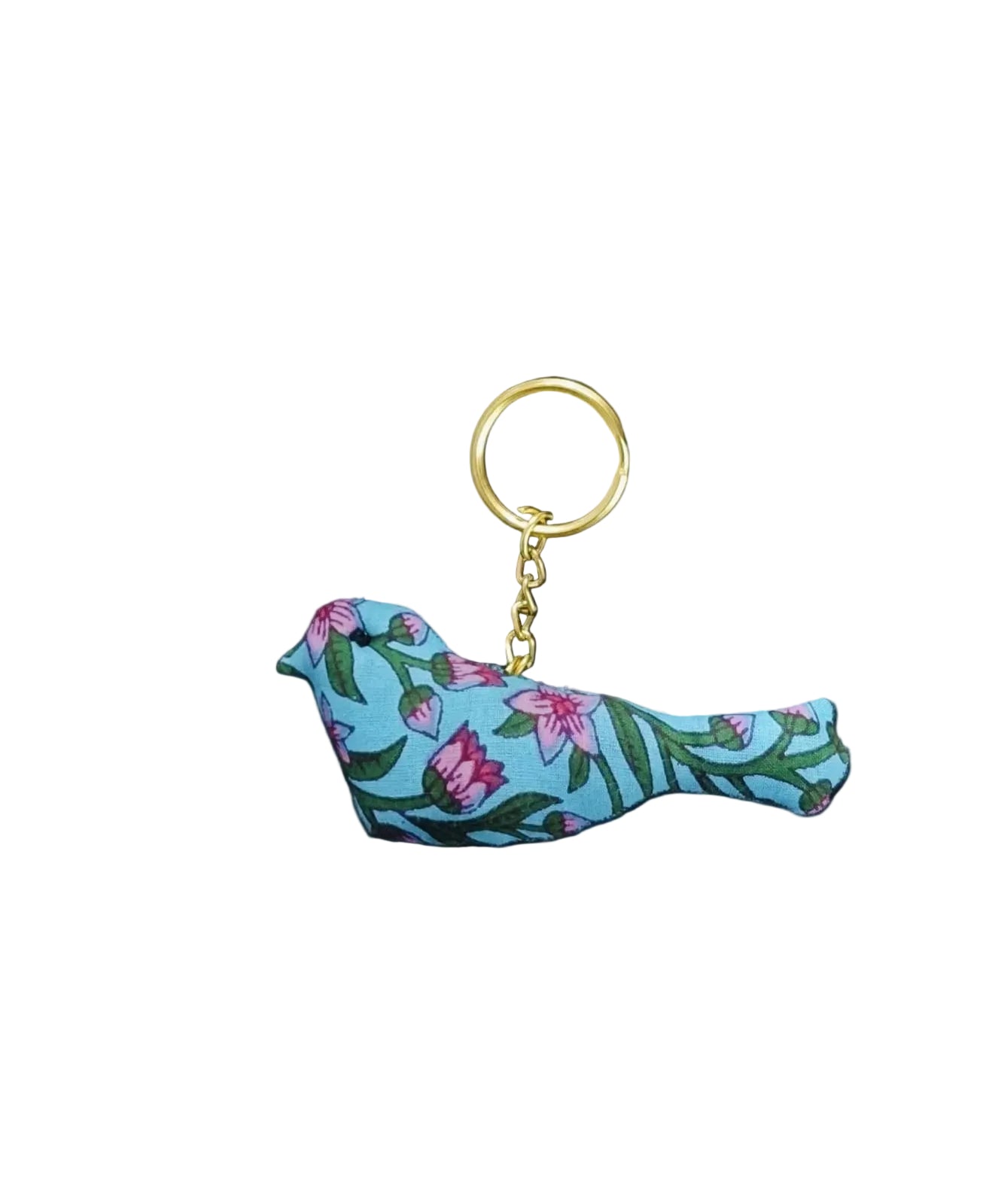 Handmade Bag Charm/Key Ring - bird (chidiya)