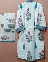 Gift Box – 1 Unisex Bathrobe, 1 Bath Towel, 2 hand Towels