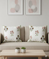 Set of 2 Cotton Cushion Covers