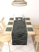 Table Runner With Set Of 6 Mats- ideal for 6-8 seater tables