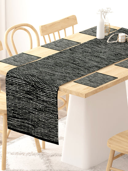 Table Runner With Set Of 6 Mats- ideal for 6-8 seater tables