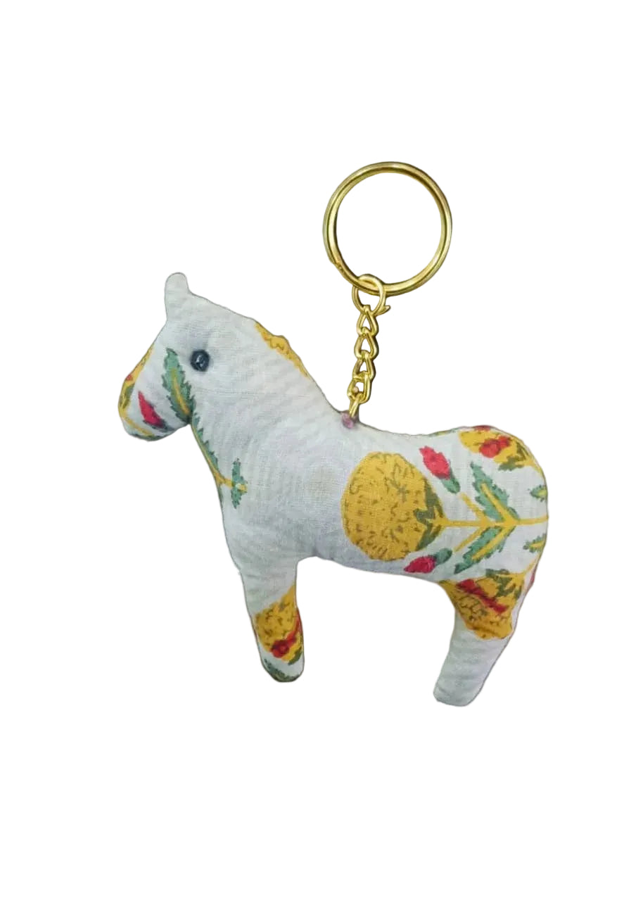 Handmade Bag Charm/Key Ring - Horse
