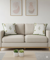 Set of 2 Cotton Cushion Covers