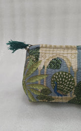 Set of 3 cosmetic bag/pouches with waterproof lining