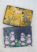 Diwali Gift Box – Stylish Tote Bag with 3 Coordinated Utility Pouches