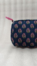 Set of 3 cosmetic bag/pouches with waterproof lining